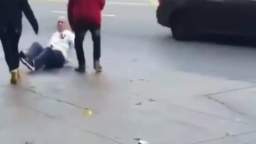 2 grandpas got in a street fight