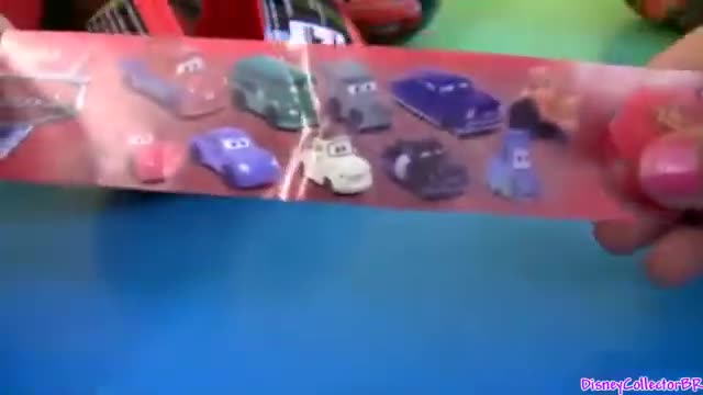 Pixar Cars Surprise Eggs Unboxing Epic Review Easter Eggs Sally, Tractor Tippin Lightning McQueen