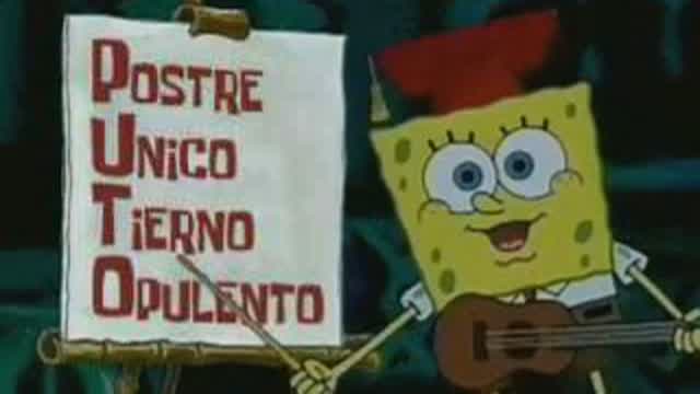 Bob Esponja - Postre de Filipinas (Molotov).flv