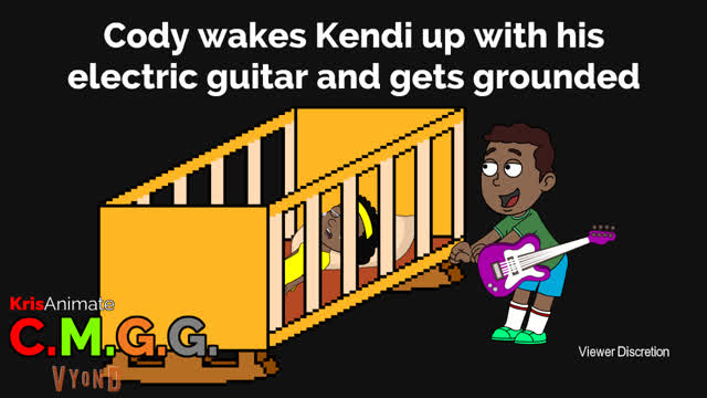 CMGG: Cody wakes Kendi up with his electric guitar and gets grounded