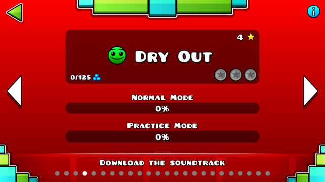 Geometry Dash - Dry Out (No Coins)