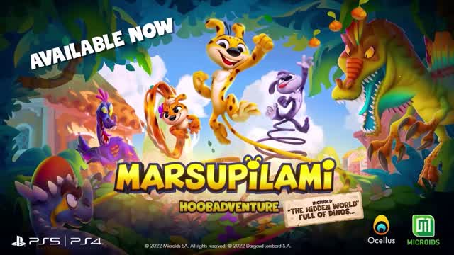 Marsupilami: Hoobadventure - The Hidden World Updates Trailer [Nintendo Switch and PS4]