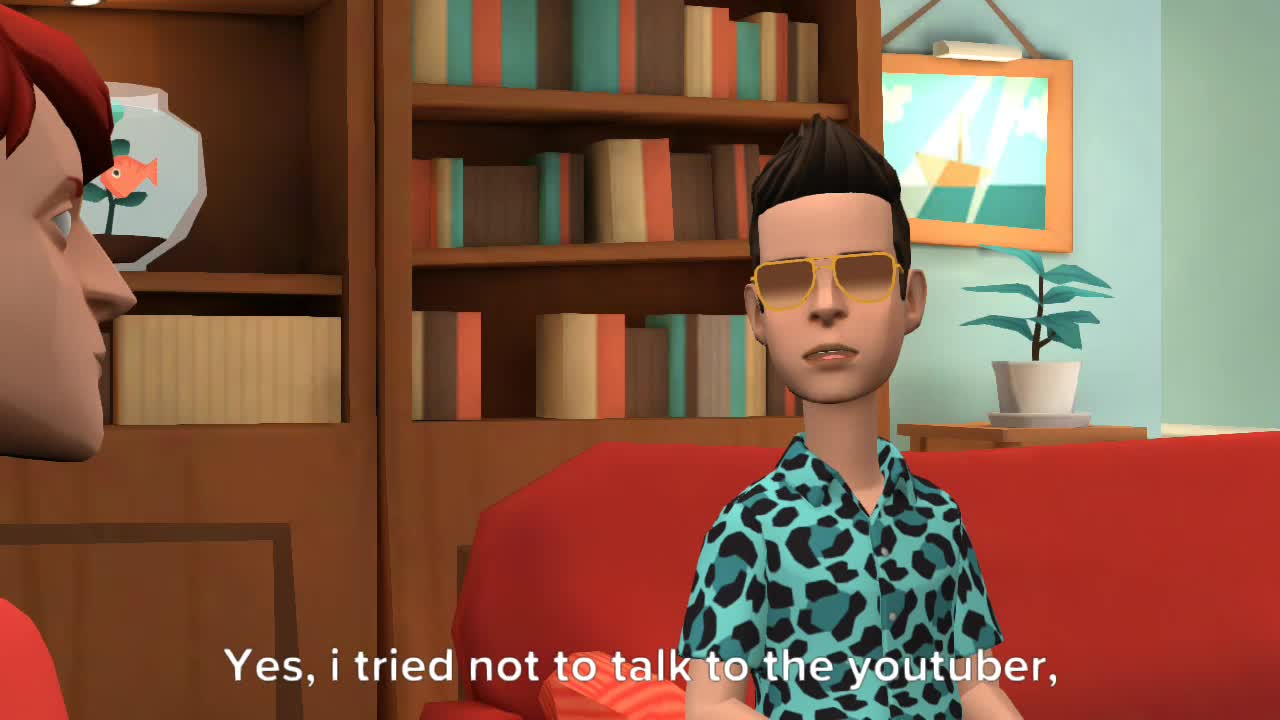 Christopher Smnigle meets the owner of the youtube company