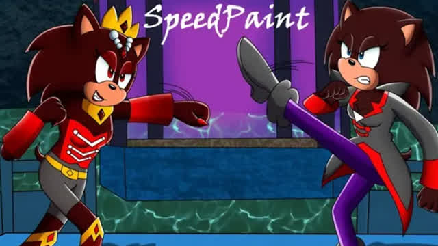 SpeedPaint - Jasmin VS Wendy