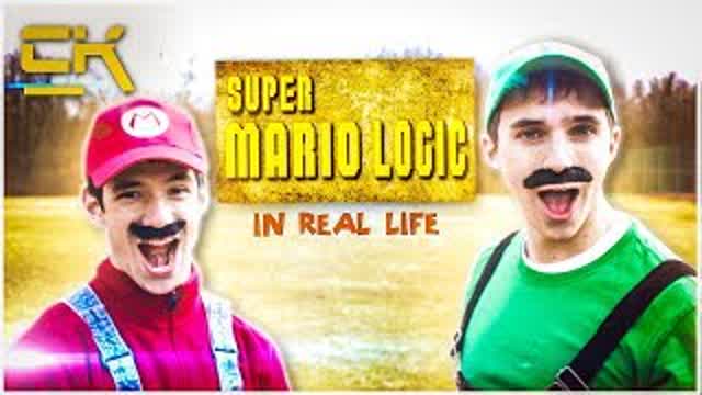 SUPER MARIO LOGIC IN REAL LIFE SUPER MARIO LOGIC IN REAL LIFE