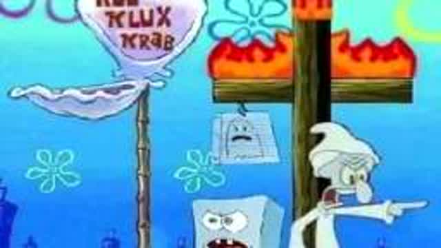 racist spongebob