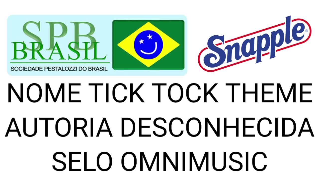 (TRILHA SONORA ENCONTRADA) Trilha Sonora Completa Dos Comerciais SPB & Snapple (1992 & 1995)