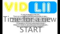 Mini Rant on Vidlii
