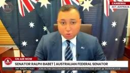 Australian Senator Ralph Babet admits from his own experience