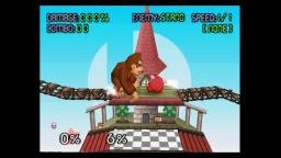 Super Smash Bros 64 Kirby Hat and Power: Donkey Kong