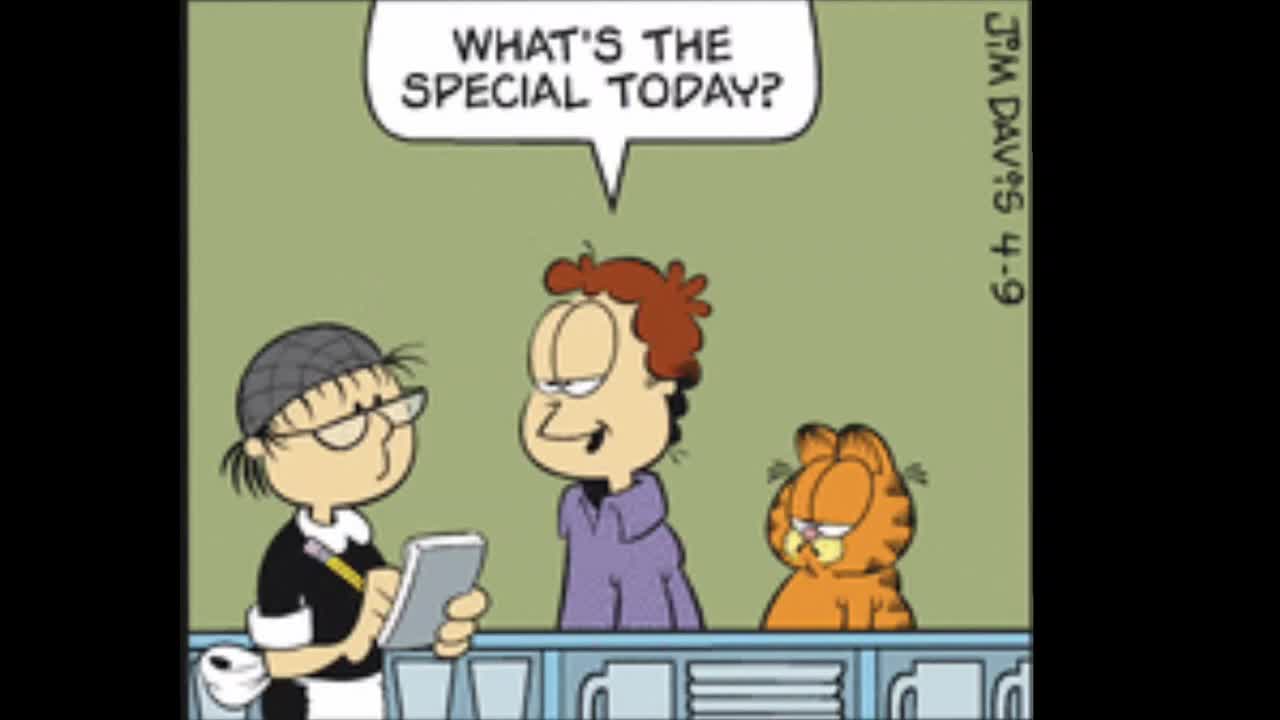 Garfield Comic Dub for April 9th, 2024