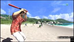 Yakuza 3 - Baseball - PS4 Gameplay