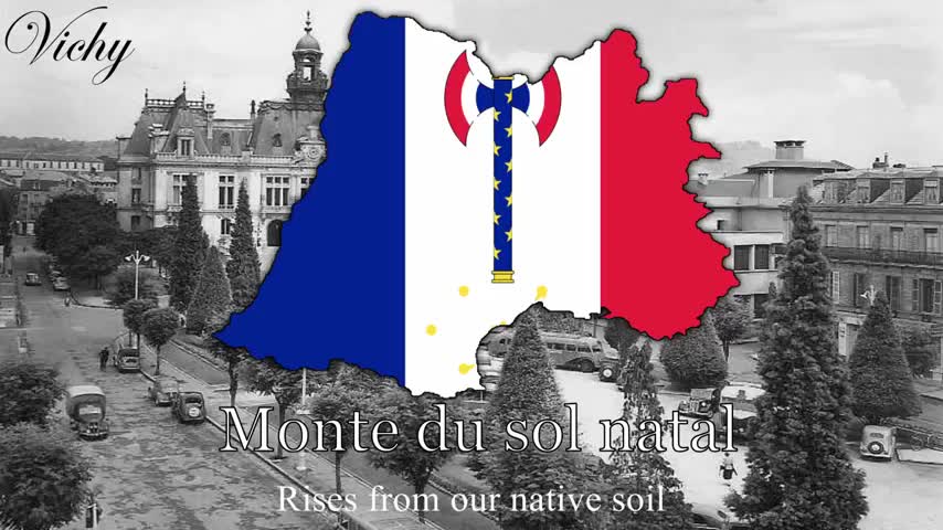 Marechal estamos aqui musica da França occupada