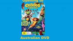 Opening to The Croods A New Age Australian DVD