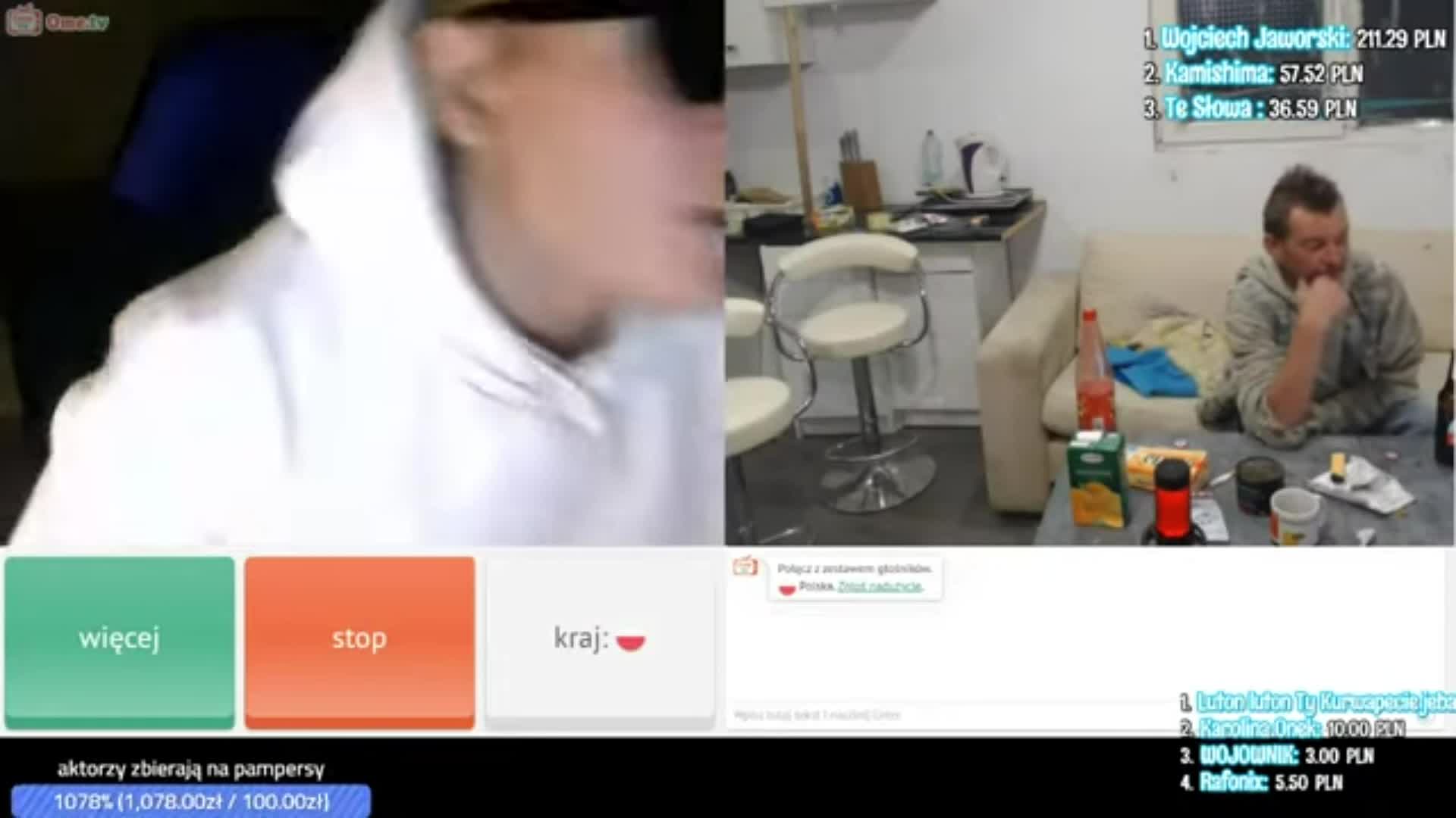 bystrzaktv Stare dobre ome z wyzywaniem Tajfun w formie