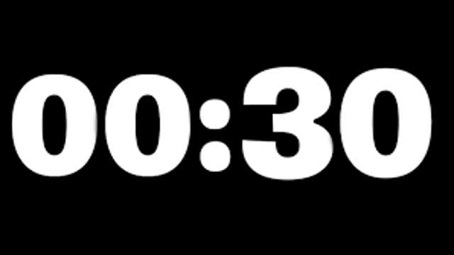 ⚡🎵 Epic Electric Timer - 30 Seconds Countdown 🎵⚡