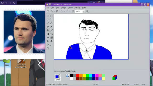 charlie kirk speedpaint charlie kirk speedpaint