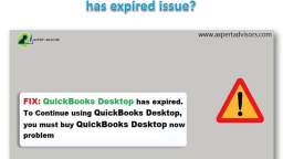 How to Troubleshoot QuickBooks Desktop has expired issue?