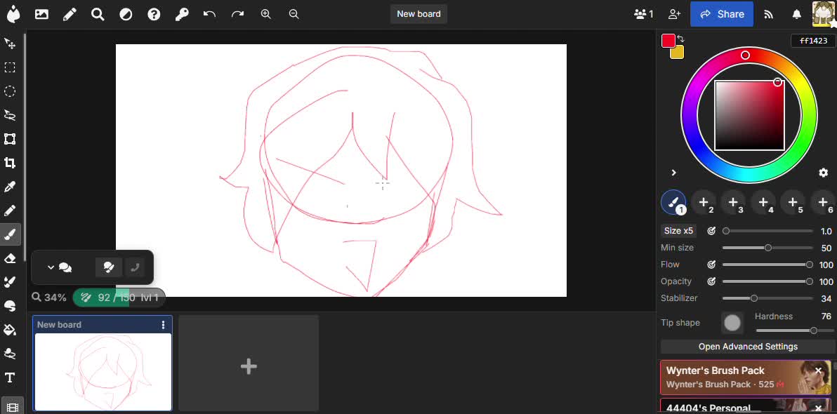 Random drawing on Magma