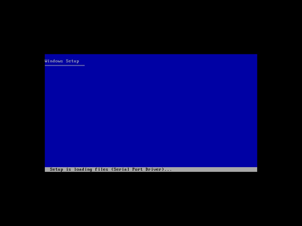 Installing Windows XP Has know memes