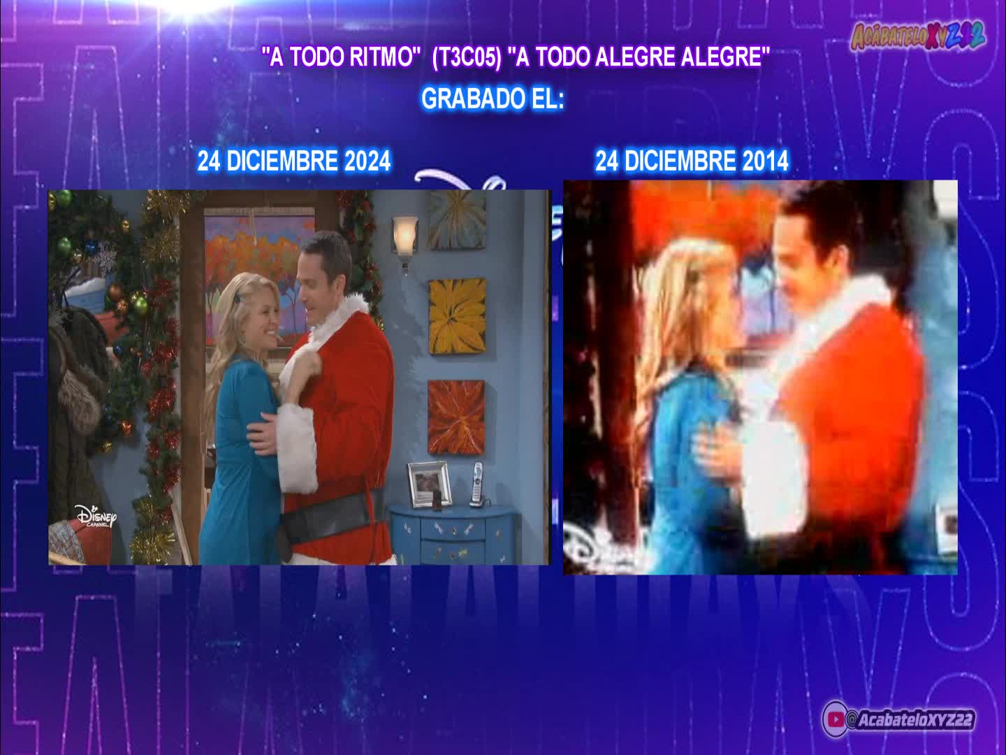 Grabaciones del Capítulo "A Toda Navidad Feliz" de "A Todo Ritmo"