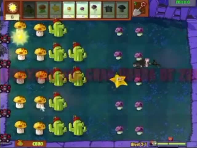Plantas contra zombies - nivel 2-1 av 2