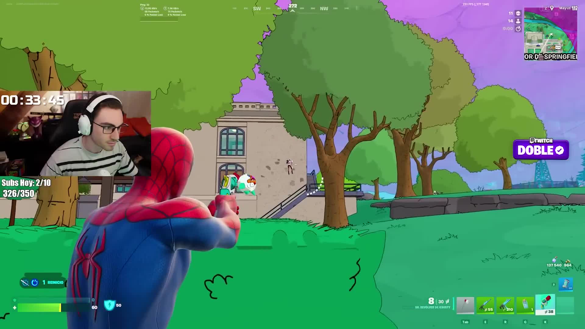 Volvió la PISTOLA KRUSTY en Fortnite