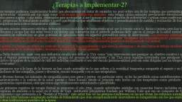 Terapias a Implementar en el Proyecto Help121