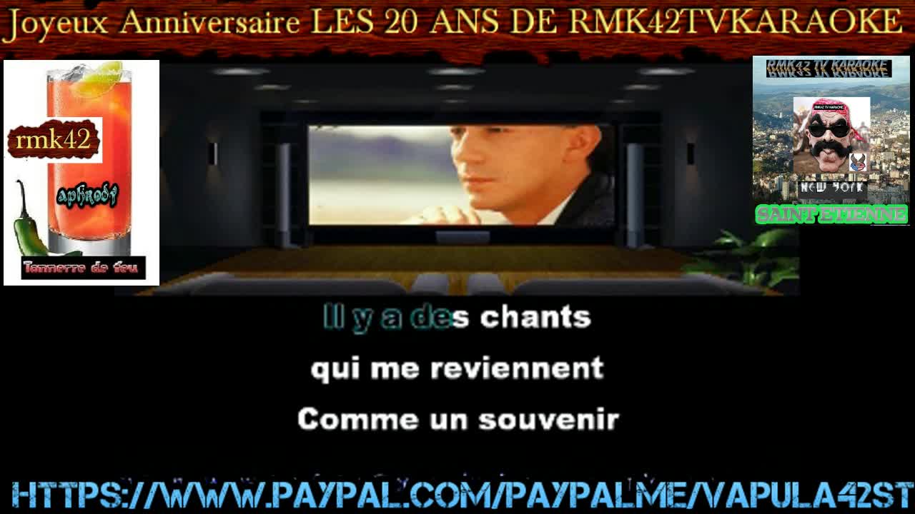 François feldman   slave   karaoke   rmk42tvkaraoke