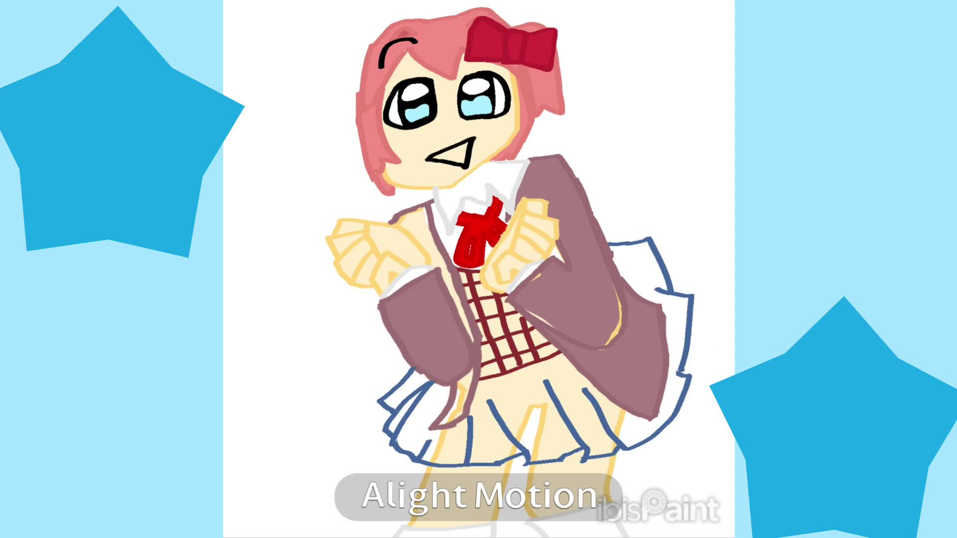 Sayori DDLC speedpaint ^_^
