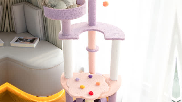 Butterfly cat tree Three styles for big cats and kittens HET-691