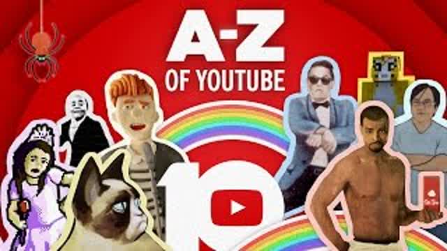 The A-Z of YouTube: Celebrating 10 Years The A-Z of YouTube: Celebrating 10 Years