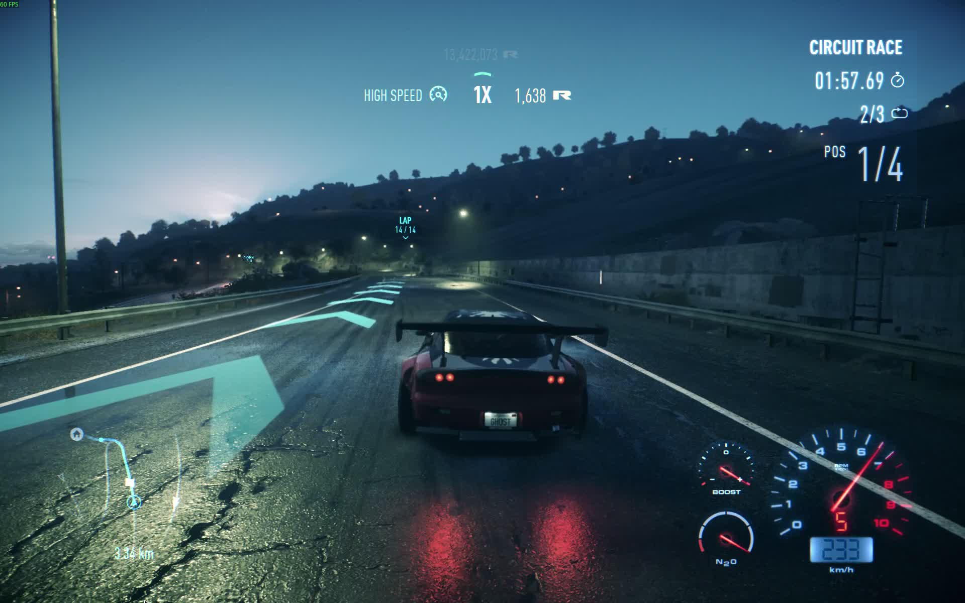 NFS 2015 - The Perfect Shift - 2:58.38, No NOS