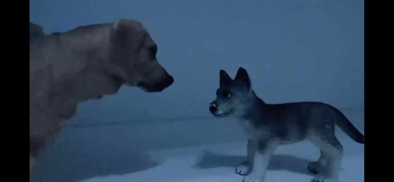 Two slow dancers // coywolf Schleich MV // archived