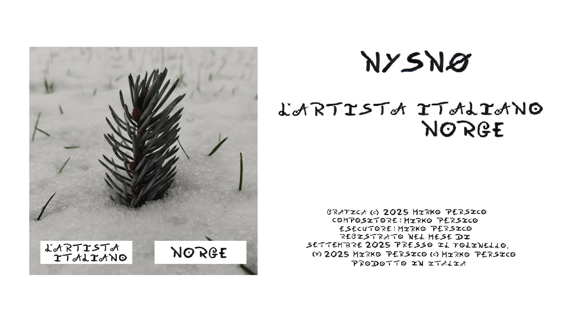 L'Artista Italiano - Nysnø