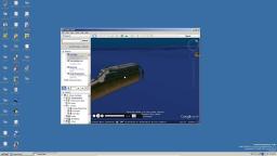 Google Earth running on ReactOS