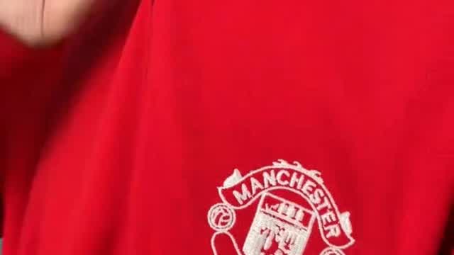 Conjunto de entrenamiento de fútbol rojo Manchester United 22/23