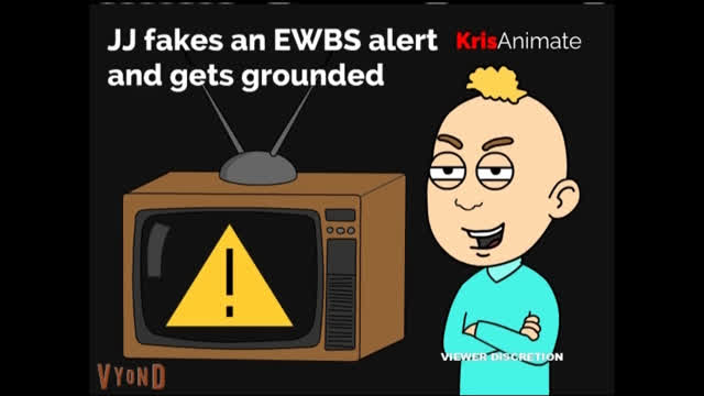 CMGG: JJ fakes an EWBS alert and gets grounded