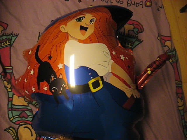 Witch Mylar Balloon