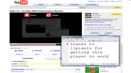 New Flash Player for VidLii (YouTube 2007/8) 2017.07.17