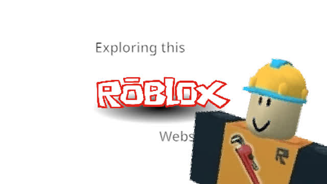 Exploring this roblox website (I'm back)