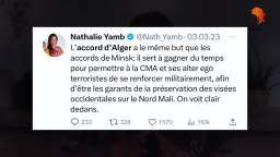 MinusmaFrance Leur plan pour la partition du Mali - Sébastien Lecornu avoue tout
