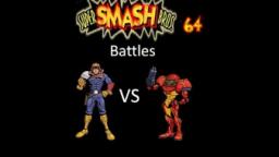 Super Smash Bros 64 Battles #14: Captain Falcon vs Samus