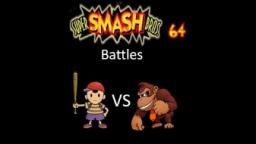 Super Smash Bros 64 Battles #97: Ness vs Donkey Kong