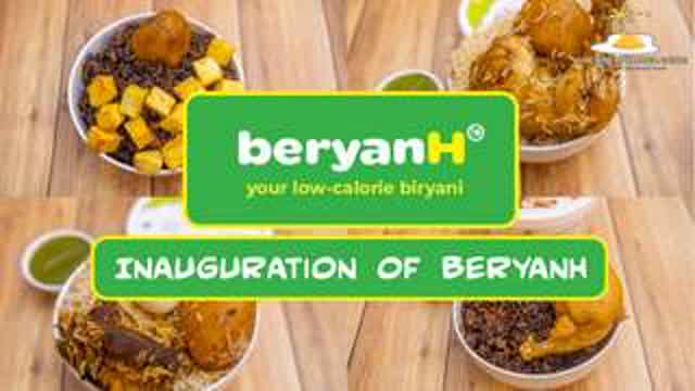 Inauguration of beryanH - Experience Guilt-Free Biryani
