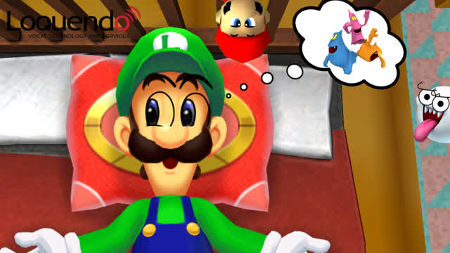 Luigi's Mansion Parodia Loquendo: Luigi Atrapado en un sueño perturbador