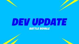 Battle Royale Update (8/31) - Storm Destruction, Vaulting The Revolver and Item Updates