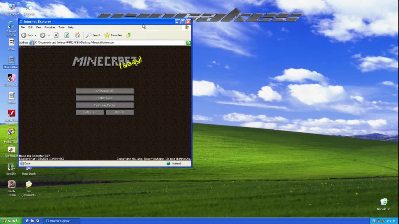GAMES ON WINDOWS XP
