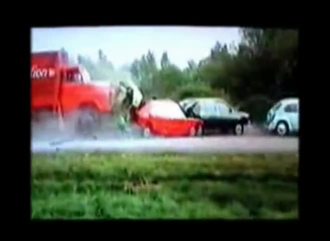 crash test teste de batida de carros