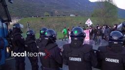 Val Susa, di nuovo in azione gli idranti gruppo No Tav disperso - Local Team